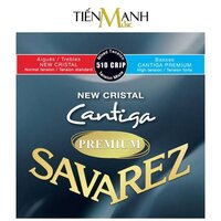 Струны для классической гитары Savarez Newcristal Cantiga 510CRJP Premium High Tension Изображение