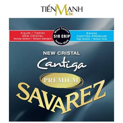 Струны для классической гитары Savarez Newcristal Cantiga 510CRJP Premium High Tension Изображение