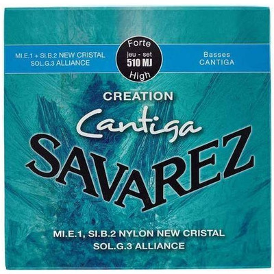 Струны для классической гитары Savarez 510MJ Creation Cantinga Blue Изображение