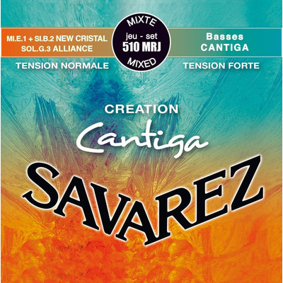 Струны для классической гитары Savarez 510MRJ Creation Cantinga Blue / Red Изображение