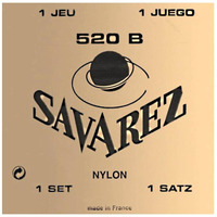 Струни для класичної гітари Savarez 520B White Card Зображення