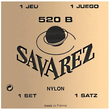 Струни для класичної гітари Savarez 520B White Card Зображення