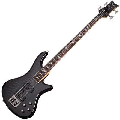 SCHECTER STILETTO EXTREME-4 STBLK - чотириструнна бас-гітара Зображення