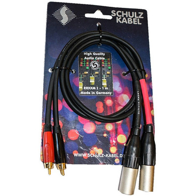 Парный коаксиальный инструментальный кабель Schulz Kabel DK 1 Изображение