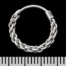 Сережка, кільце плетене (eas-130) Зображення