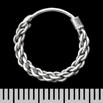 Сережка, кільце плетене (eas-130) Зображення