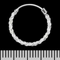 Сережка, кільце плетене (eas-166) Зображення