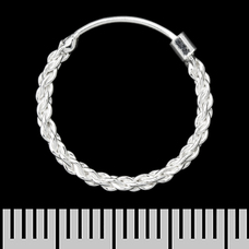 Сережка, кільце плетене (eas-166) Зображення