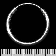 Сережка, кільце потовщене (eas-175) Зображення
