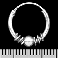 Сережка, кільце з візерунком (eas-094) Зображення