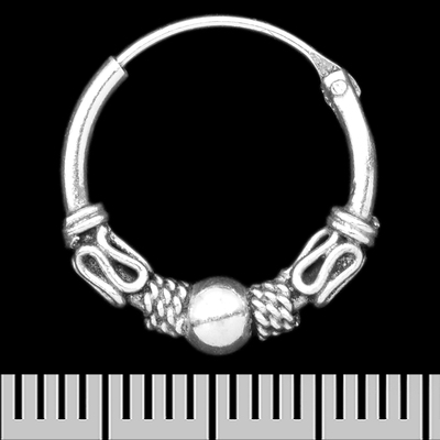 Сережка, кільце з візерунком (eas-096) Зображення