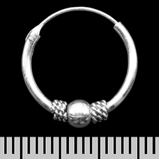 Сережка, кільце з візерунком (eas-103) Зображення