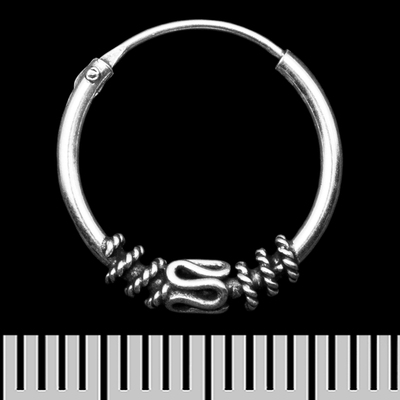 Сережка, кільце з візерунком (eas-105) Зображення