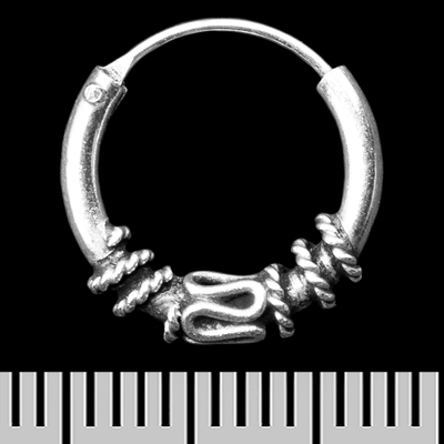 Сережка, кільце з візерунком (eas-106) Зображення