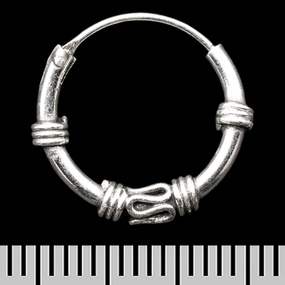 Сережка, кільце з візерунком (eas-108) Зображення