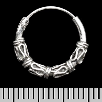 Сережка, кільце з візерунком (eas-110) Зображення