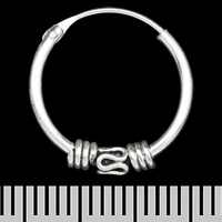 Сережка, кільце з візерунком (eas-114) Зображення