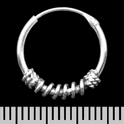 Сережка, кільце з візерунком (eas-120) Зображення