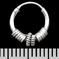 Сережка, кільце з візерунком (eas-121) Зображення