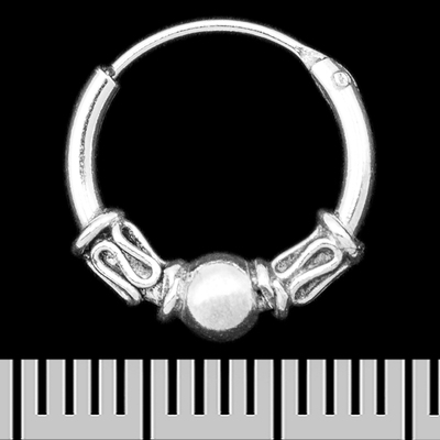 Сережка, кільце з візерунком (eas-122) Зображення