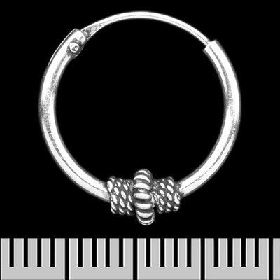 Сережка, кільце з візерунком (eas-128) Зображення