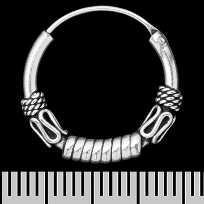 Сережка, кільце з візерунком (eas-162) Зображення