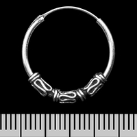 Сережка, кільце з візерунком (eas-187) Зображення