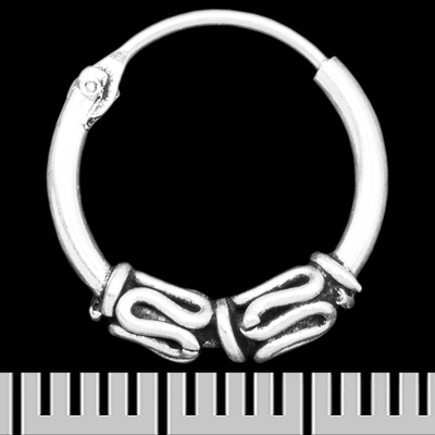 Сережка, кільце з візерунком (eas-194) Зображення