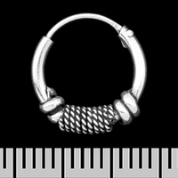 Сережка, кільце з візерунком (eas-200) Зображення