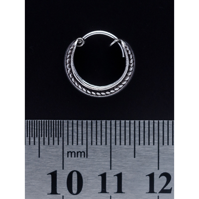 Сережка, кільце піратське з візерунком (eas-039) Зображення