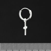 Сережка, кільце з хрестом (eas-075) Зображення