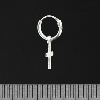 Сережка, кільце з хрестом (eas-075) Зображення