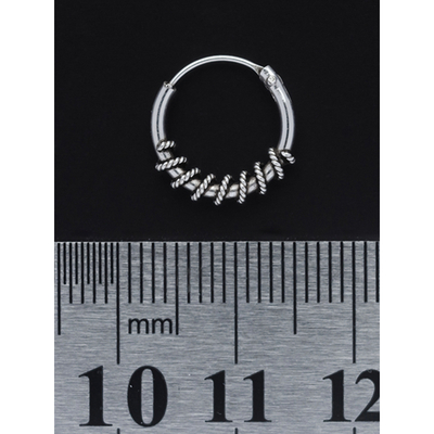 Сережка, кільце з візерунком (eas-016) Зображення