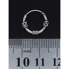 Сережка, кільце з візерунком (eas-018) Зображення