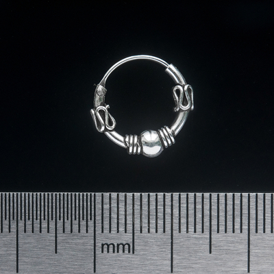 Сережка, кільце з візерунком (eas-049) Зображення