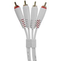 Коммутационный кабель UDG Set RCA - RCA White 1,5m (U97001WH) Изображение