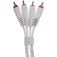 Коммутационный кабель UDG Set RCA - RCA White 3m (U97003WH) Изображение