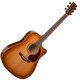 Simon&Patrick 033775 - CW GT Vintage Burst Cedar EQ with Bag (Made in Canada) - Акустична гітара з вирізом і підключенням Зображення