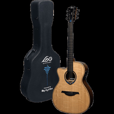 Смарт-гітара Lag Tramontane HyVibe 30 TLHV30ACE (лівостороння) + чохол Зображення