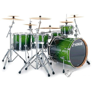 Ударная установка Sonor ESF Stage 3 Set 13072 Green Fade Изображение