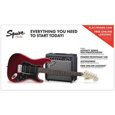 Набір гітариста Squier by Fender Strat Pack Hss Candy Apple Red (371824609) Зображення