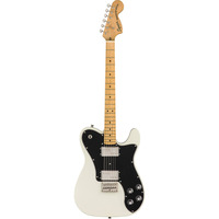 Электроакустическая гитара Squier by Fender Classic Vibe '70S Telecaster Deluxe Mn Olympic White (374060505) Изображение