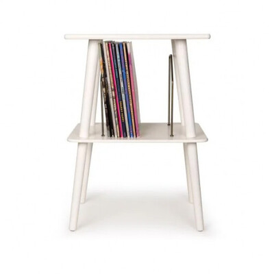 Стіл під програвача Crosley Manchester Entertainment Stand White Зображення