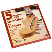 Струни для електрогітари Streetlife Nickel 9-42 A049393VE Зображення