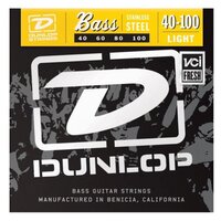 Струны для бас-гитары Dunlop DBS40100 Stainless Steel Изображение