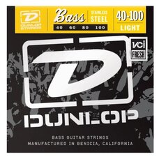 Струни для бас-гітари Dunlop DBS40100 Stainless Steel Зображення