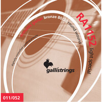 Струни для акустичної гітари Gallistrings RA1152 LIGHT SPECIAL Зображення