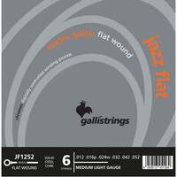 Струни для електрогітари Gallistrings JF1252 MEDIUM LIGHT Зображення