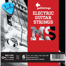 Струни для електрогітари Gallistrings MS1149 REGULAR HEAVY Зображення