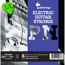 Струни для електрогітари Gallistrings PN1046 REGULAR Зображення